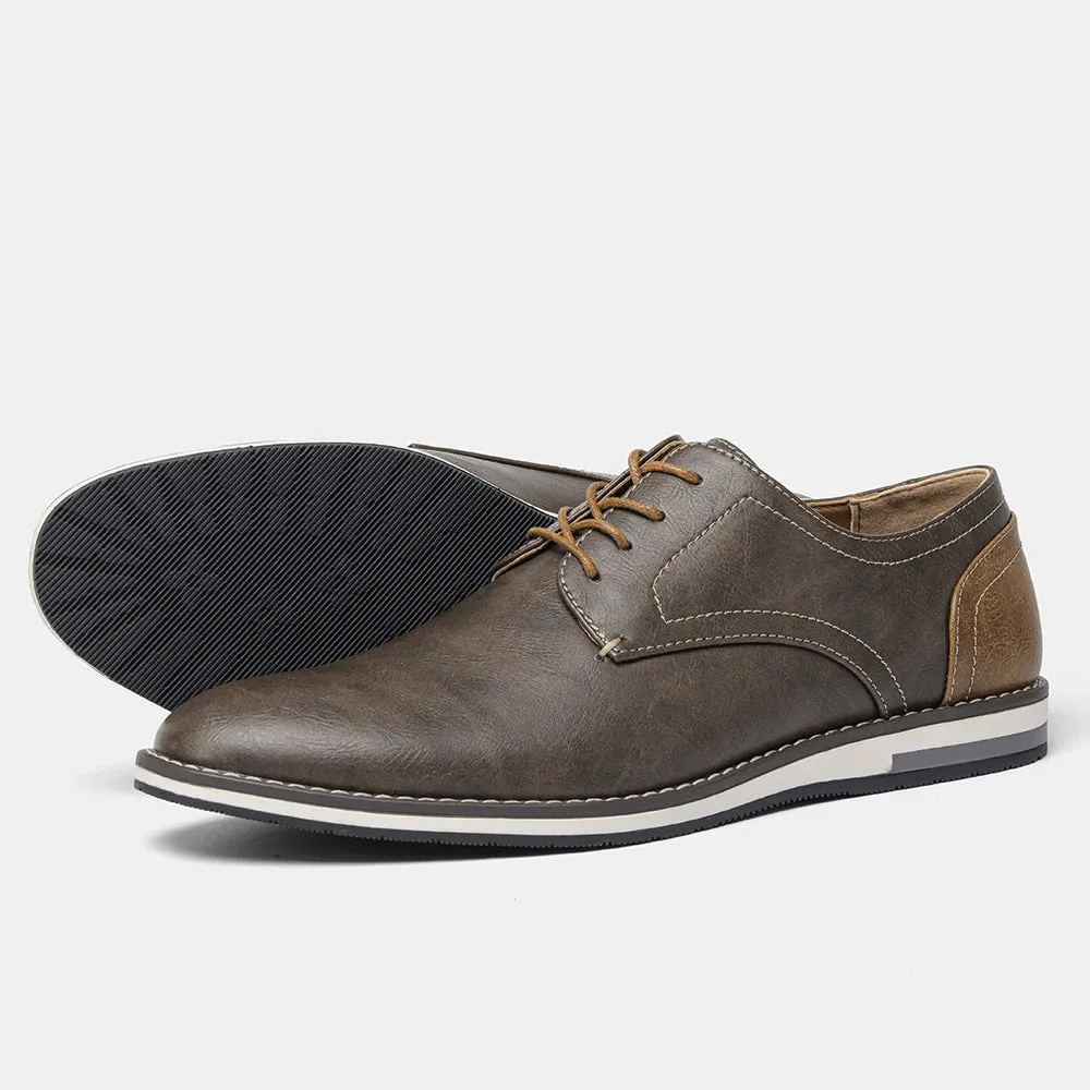 39~49 men shoes brand 2023 fashion comfortable men leather shoes #KD4163  comfortable men leather shoes #KD4163