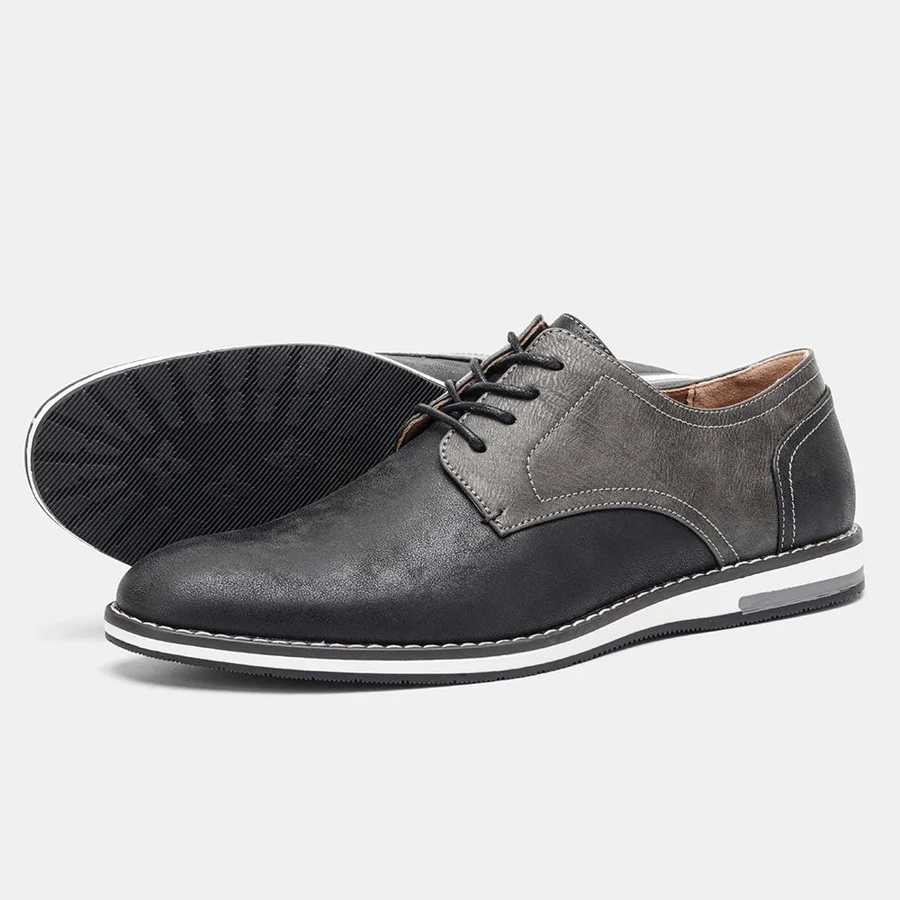 39~49 men shoes brand 2023 fashion comfortable men leather shoes #KD4163  comfortable men leather shoes #KD4163