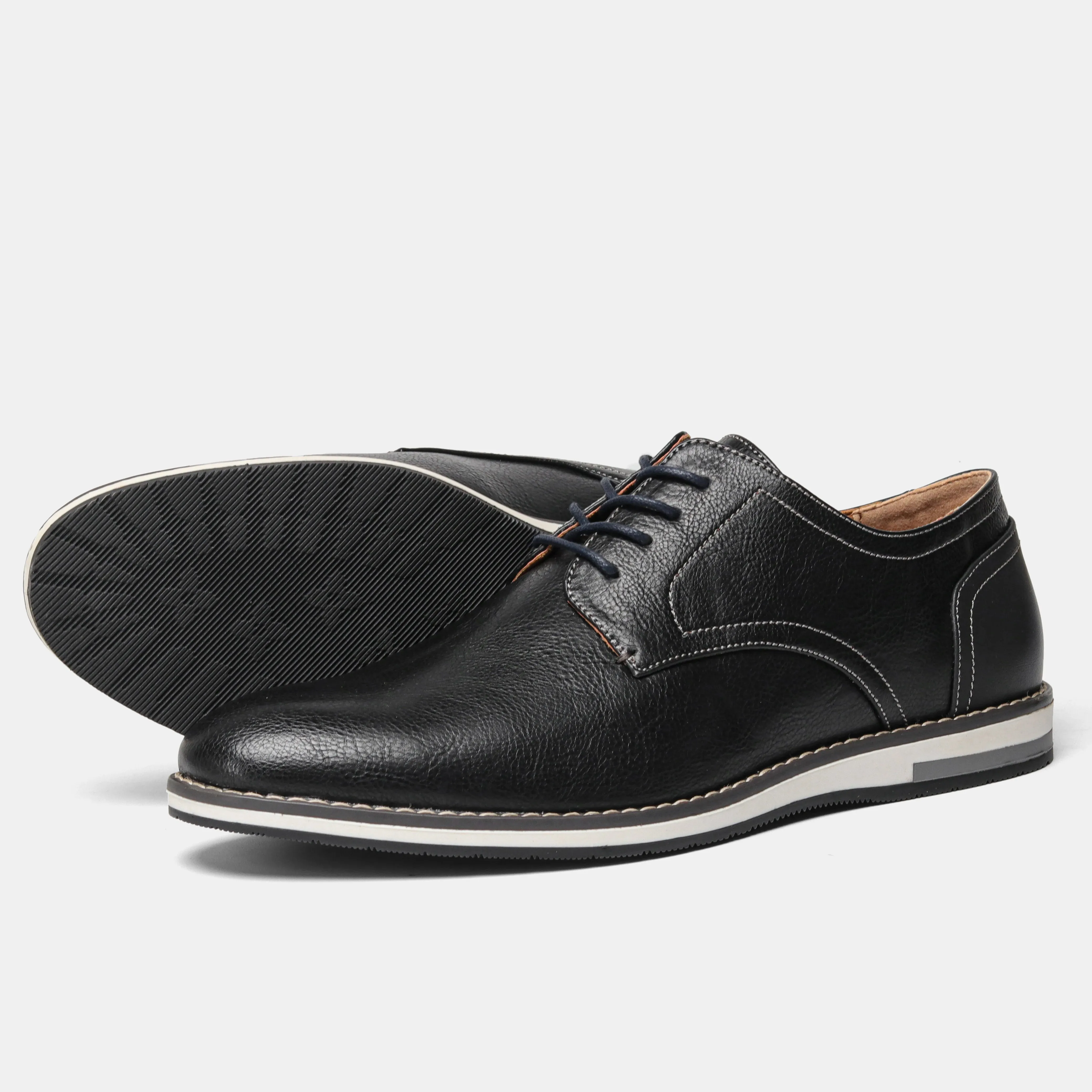 39~49 men shoes brand 2023 fashion comfortable men leather shoes #KD4163  comfortable men leather shoes #KD4163