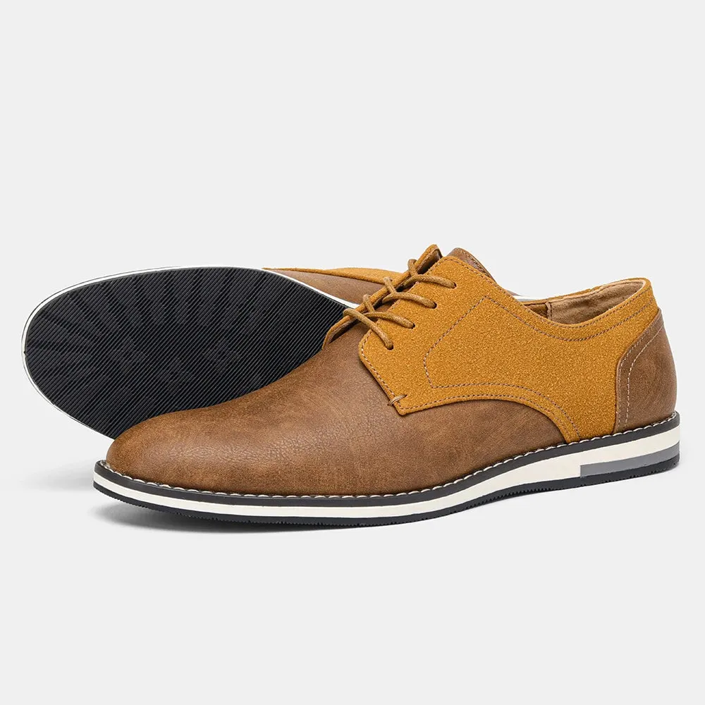 39~49 men shoes brand 2023 fashion comfortable men leather shoes #KD4163  comfortable men leather shoes #KD4163