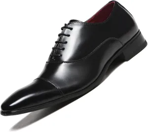 ADMLZQQ Mens Leather Dress Shoes Oxfords Formal Dress Shoes for Men Business Derby Shoes