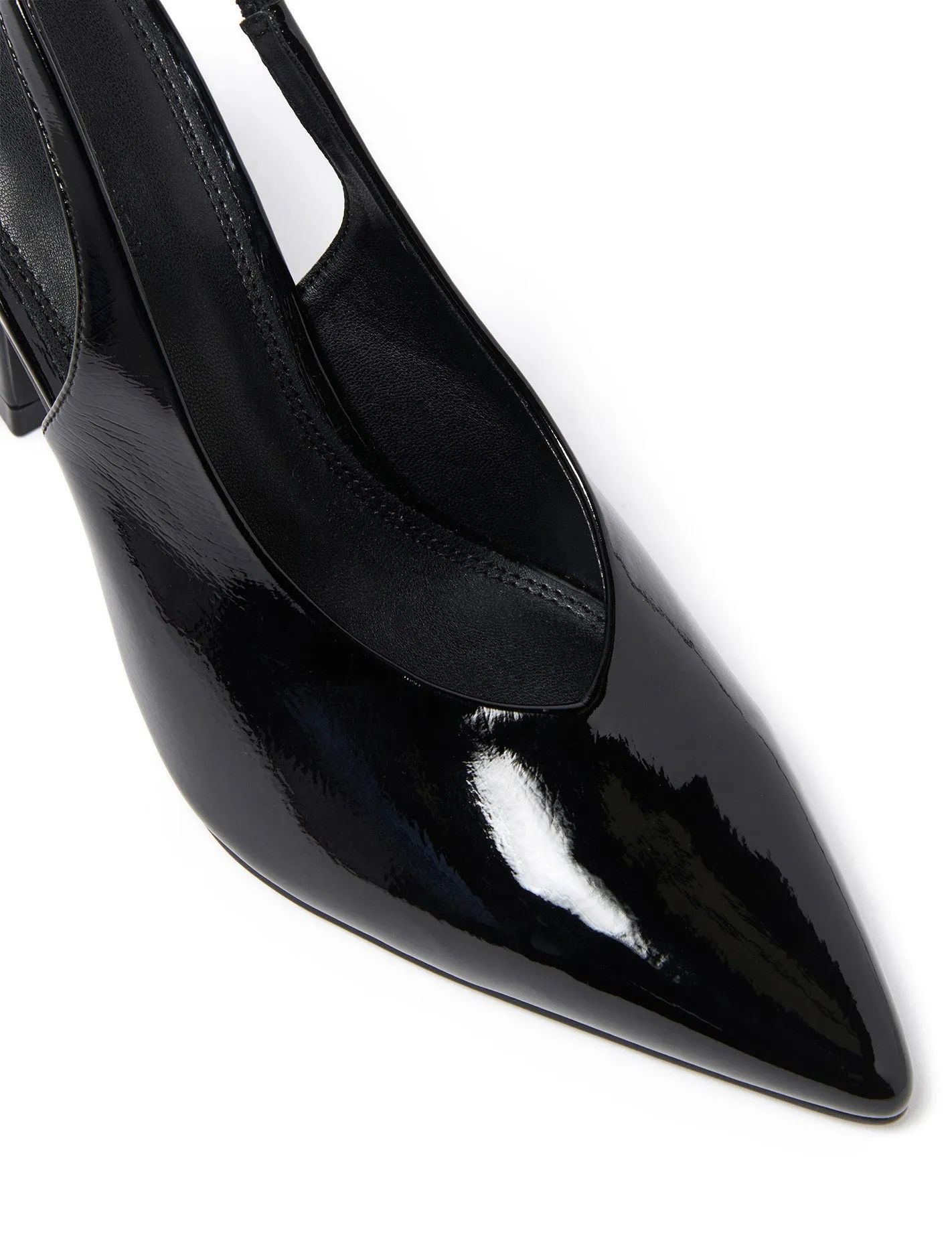 Alaia High Cutline Slingback Heel