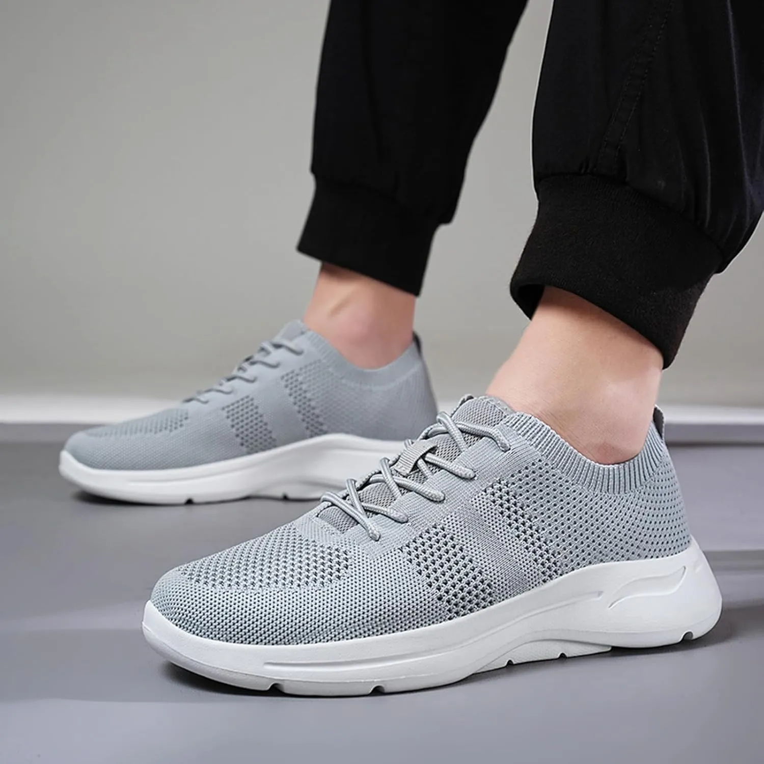 Arch Support Hiking Shoes for Men Recovery Air Athletic Running Tennis Shoe Memory Foam Versatile Shoes for Men