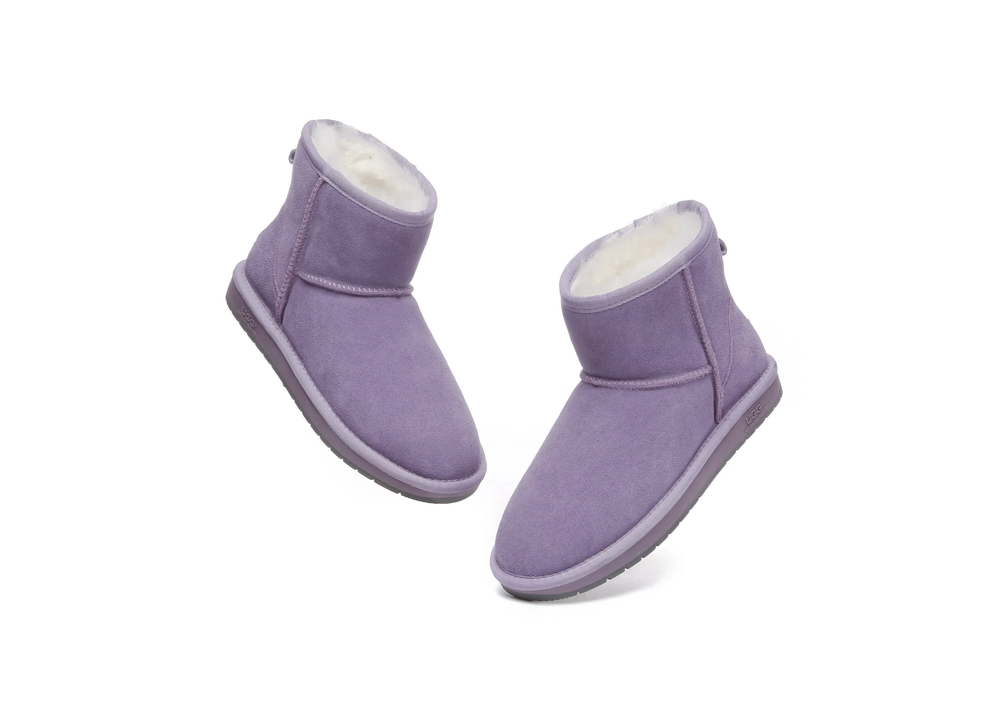 AUSTRALIAN SHEPHERD® UGG Boots Sheepskin Wool Mini Classic Suede Special Colour
