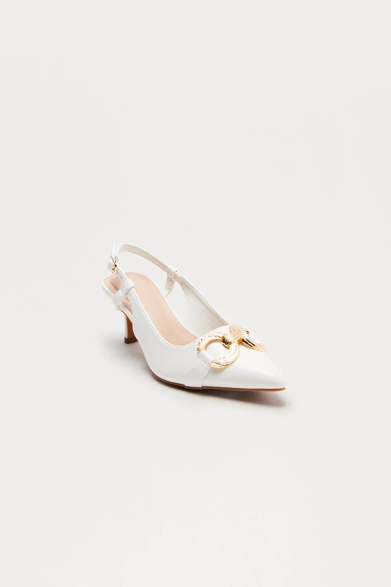Aven Hardware Pumps - White
