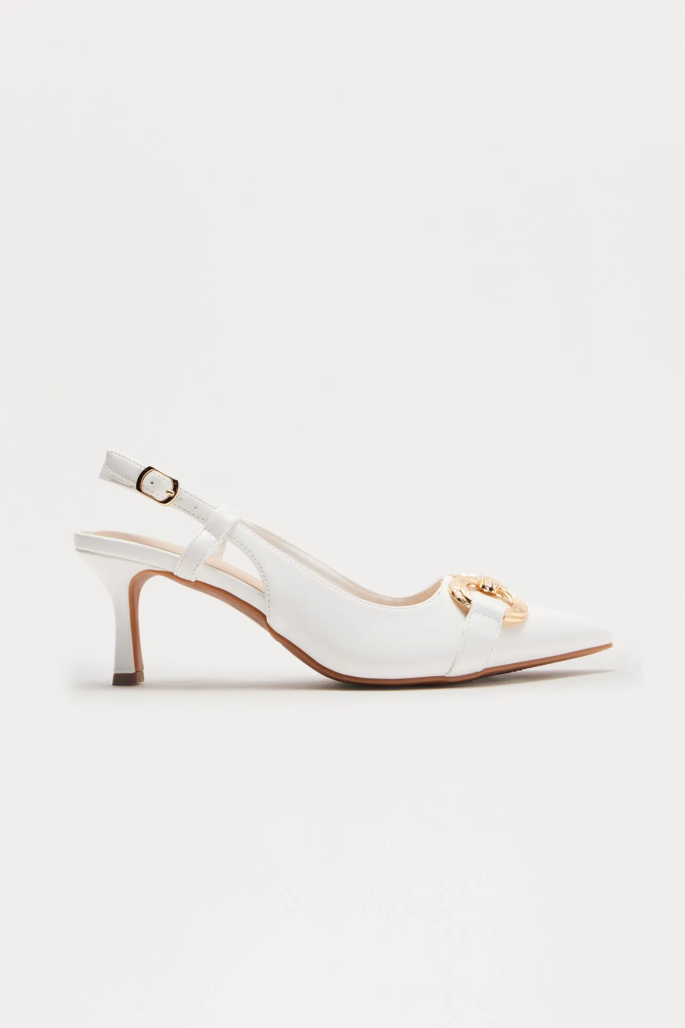 Aven Hardware Pumps - White