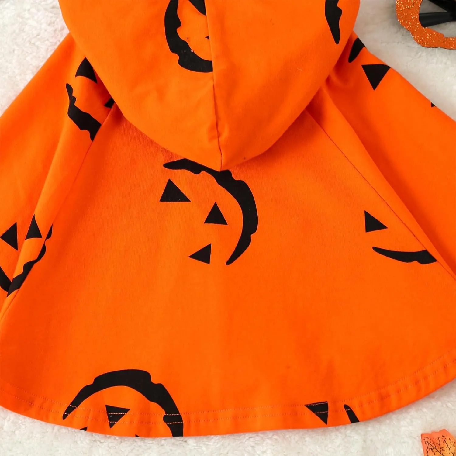 BeQeuewll Toddler Kids Baby Girl Boy Halloween Costume Ghost Hooded Poncho Cloak Cape Hat Cosplay Clothes