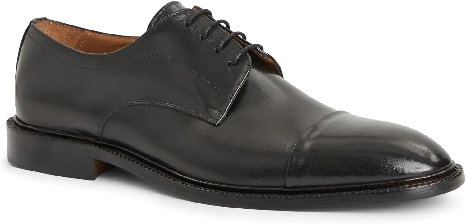Bruno Magli Men's Aydin Italian Leather Shoes with Lace-up Closure