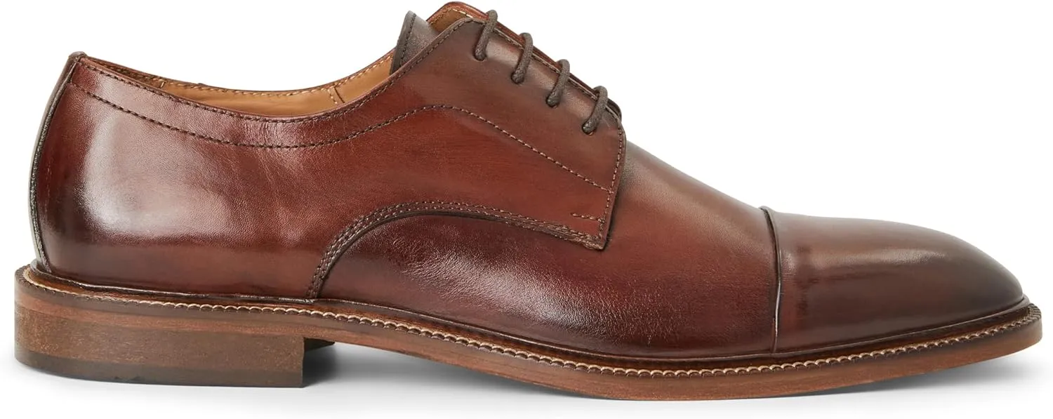 Bruno Magli Men's Aydin Italian Leather Shoes with Lace-up Closure