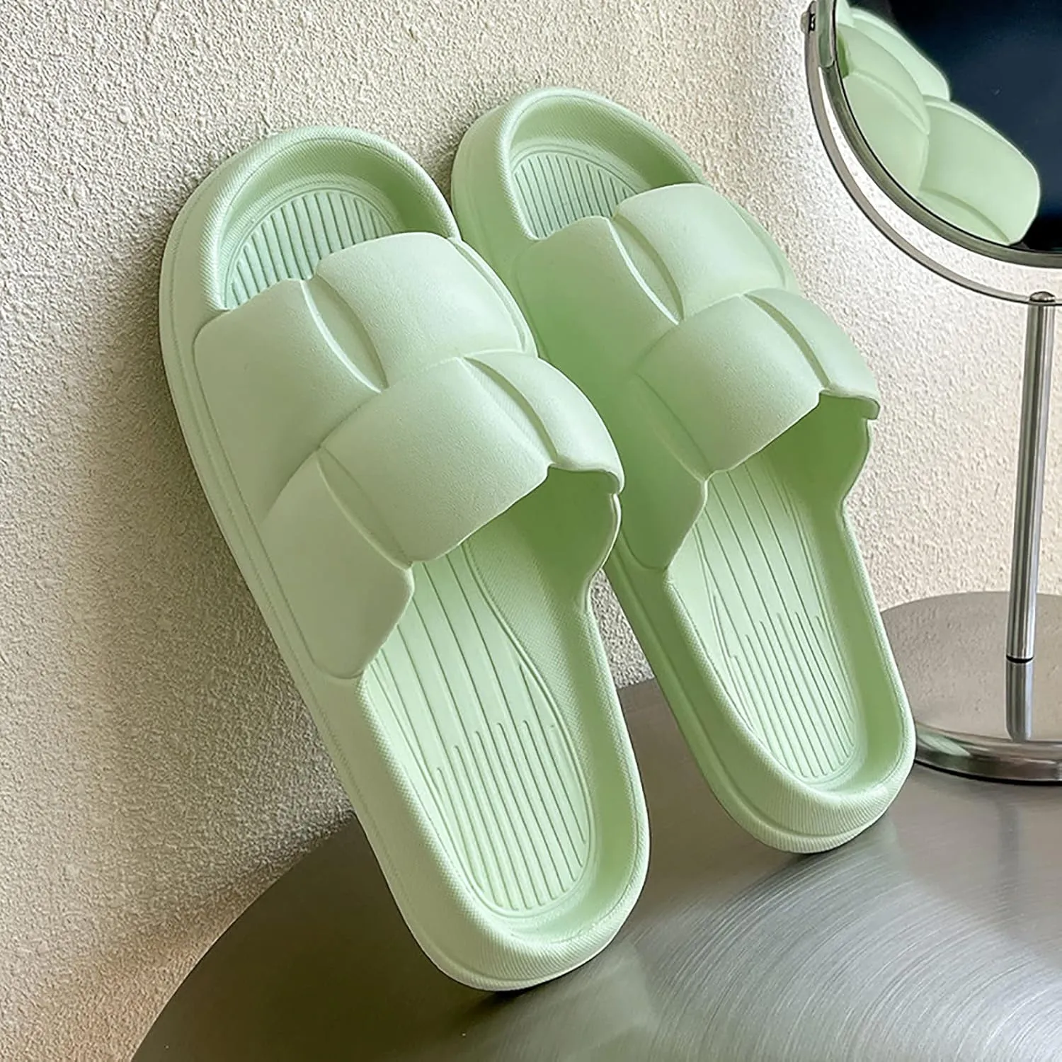 Casual Sandals Women Orthopedic Sandals for Women Open Toe Roman Slippers Comfortable Slip On Casual Sandals