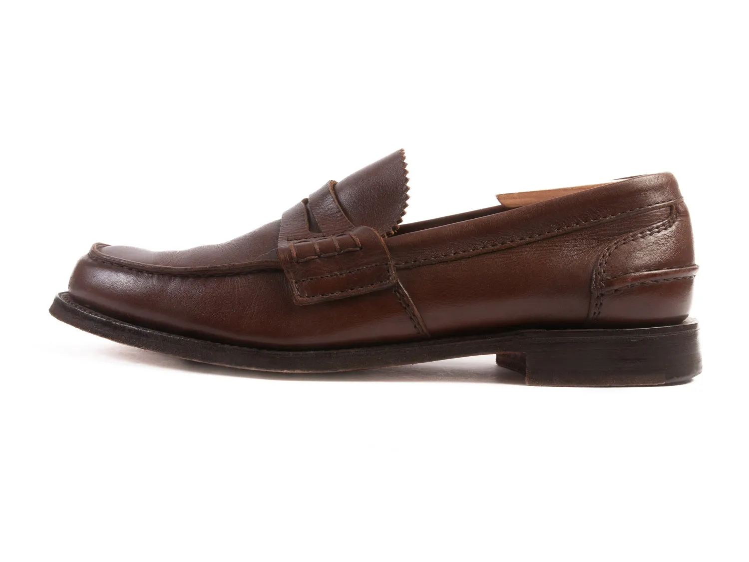 Church’s Brown Leather Penny Loafers