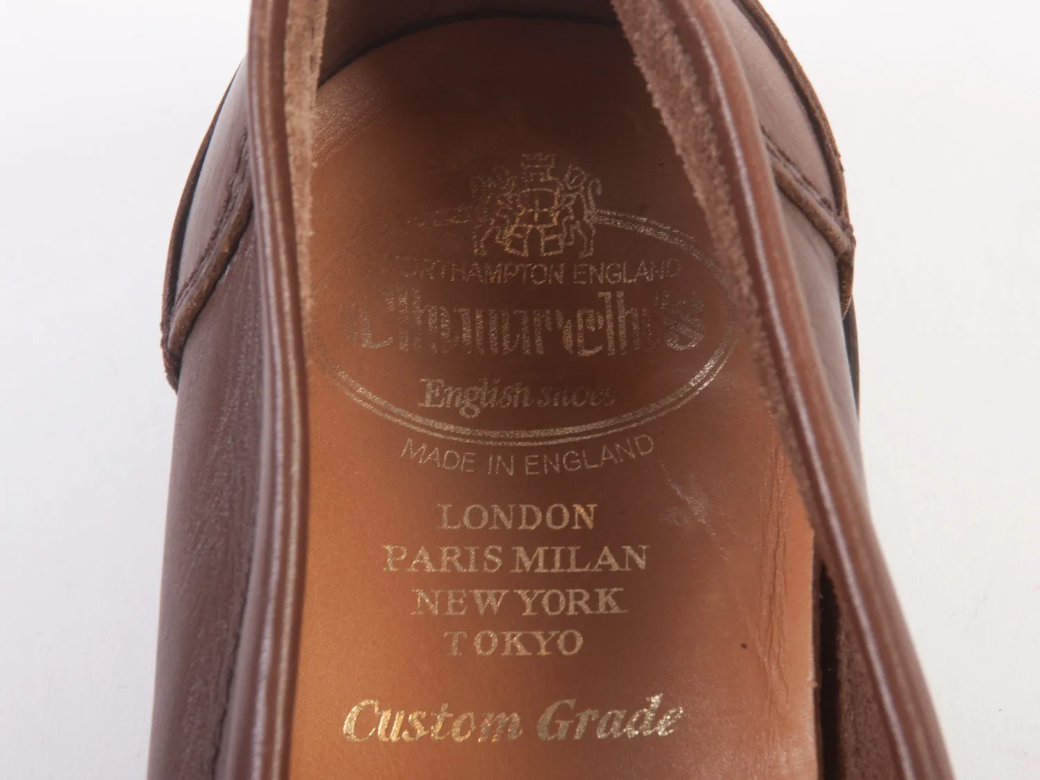 Church’s Brown Leather Penny Loafers