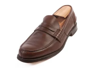 Church’s Brown Leather Penny Loafers