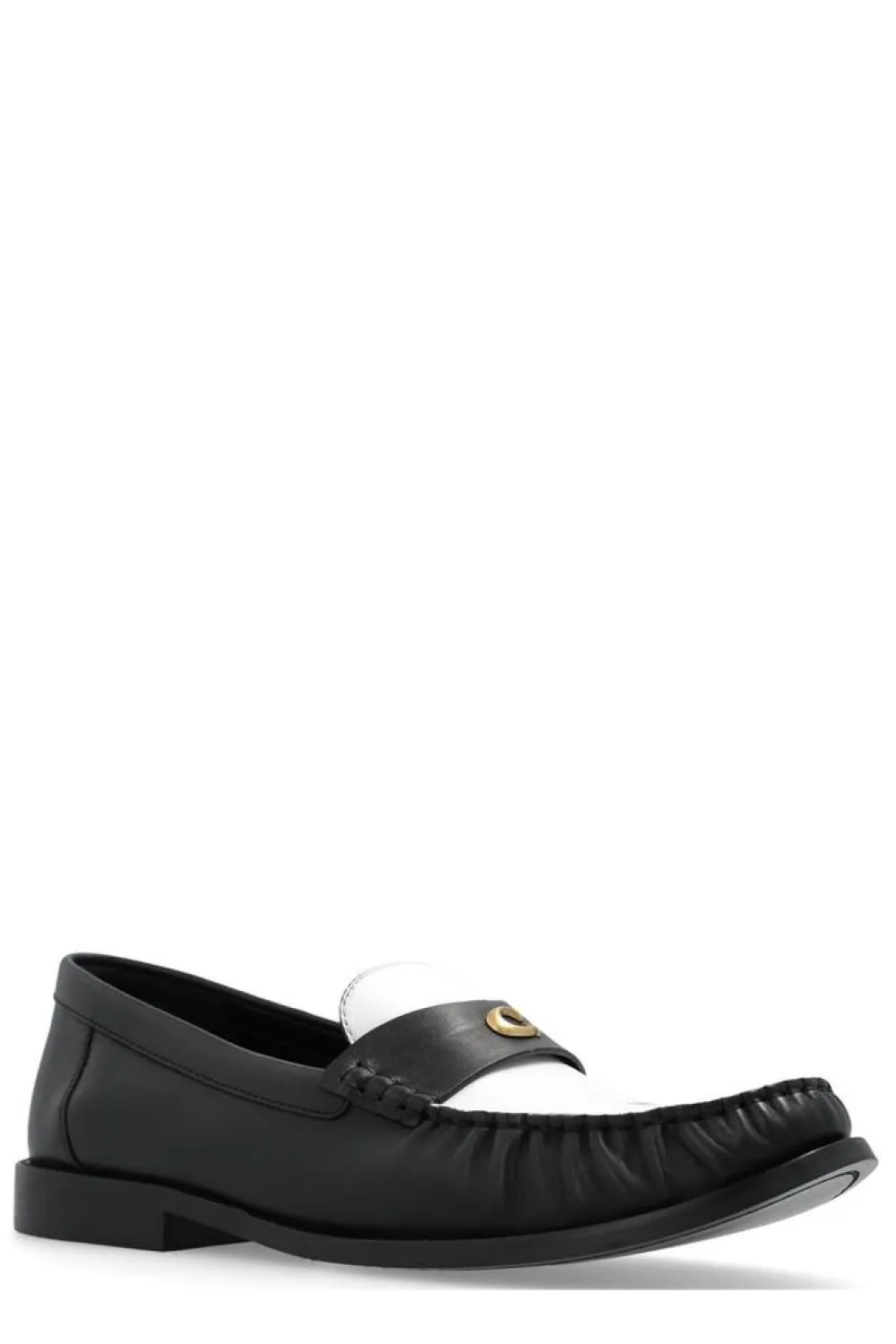 Coach Jolene Round-Toe Loafers