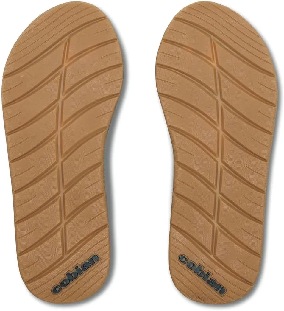 Cobian Mens Draino 3 Water-friendly Synthetic Suede Strap Flip-Flop Sandals