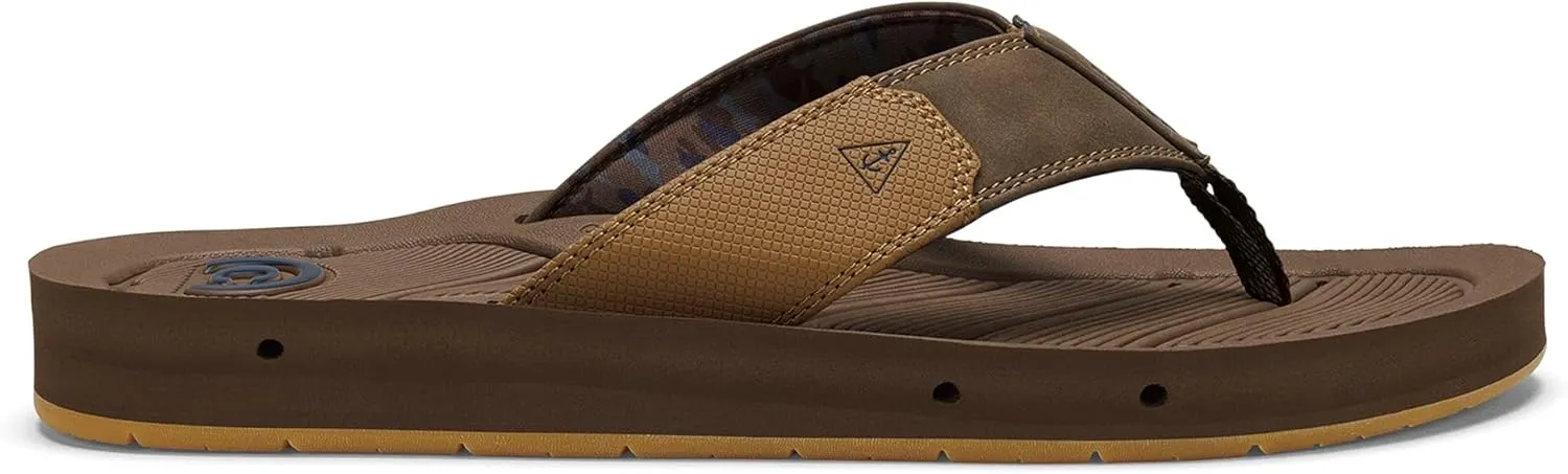 Cobian Mens Draino 3 Water-friendly Synthetic Suede Strap Flip-Flop Sandals