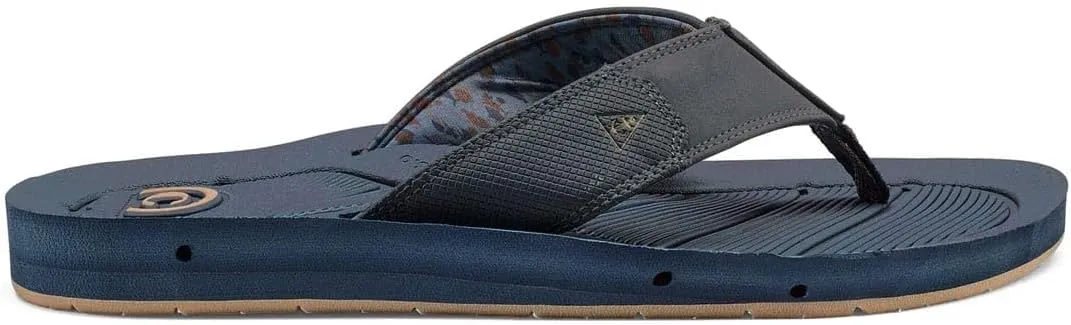 Cobian Mens Draino 3 Water-friendly Synthetic Suede Strap Flip-Flop Sandals