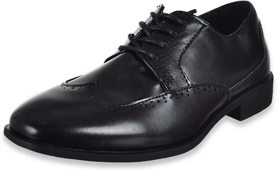 Collection Boys' Lace-Up Dress Shoes (Sizes 5-8)
