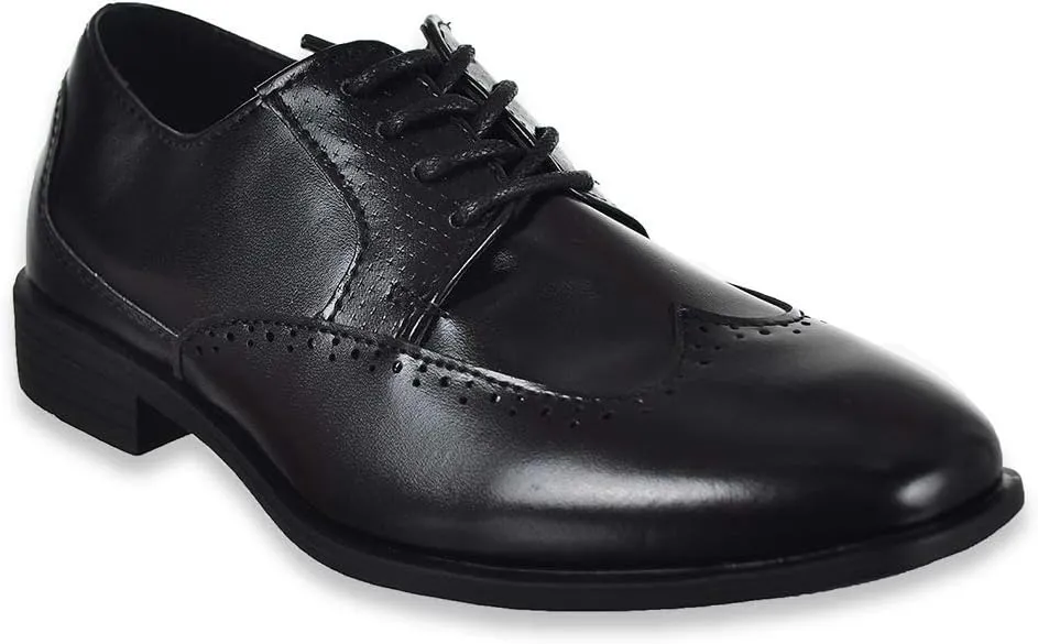 Collection Boys' Lace-Up Dress Shoes (Sizes 5-8)