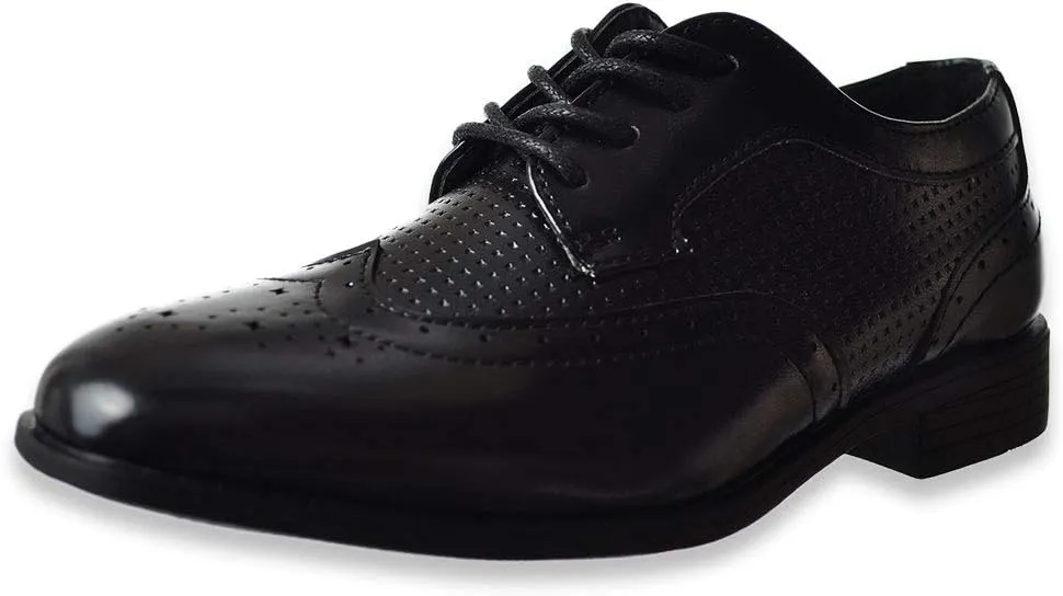 Collection Boys' Wingtip Dress Shoes (Sizes 5-10)