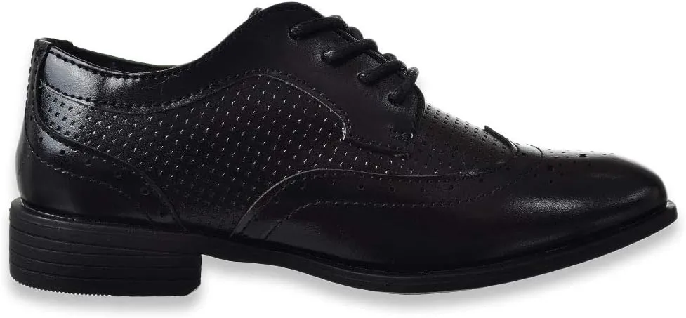Collection Boys' Wingtip Dress Shoes (Sizes 5-10)