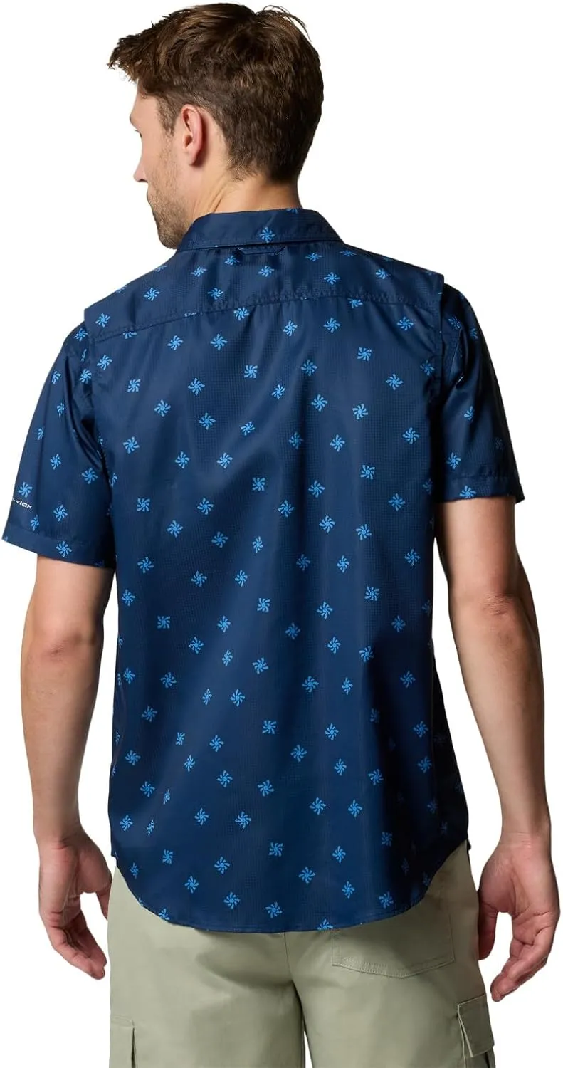 Columbia Men's Utilizer Printed Woven Short Sleeve