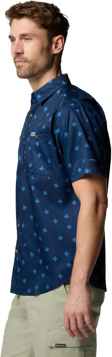 Columbia Men's Utilizer Printed Woven Short Sleeve