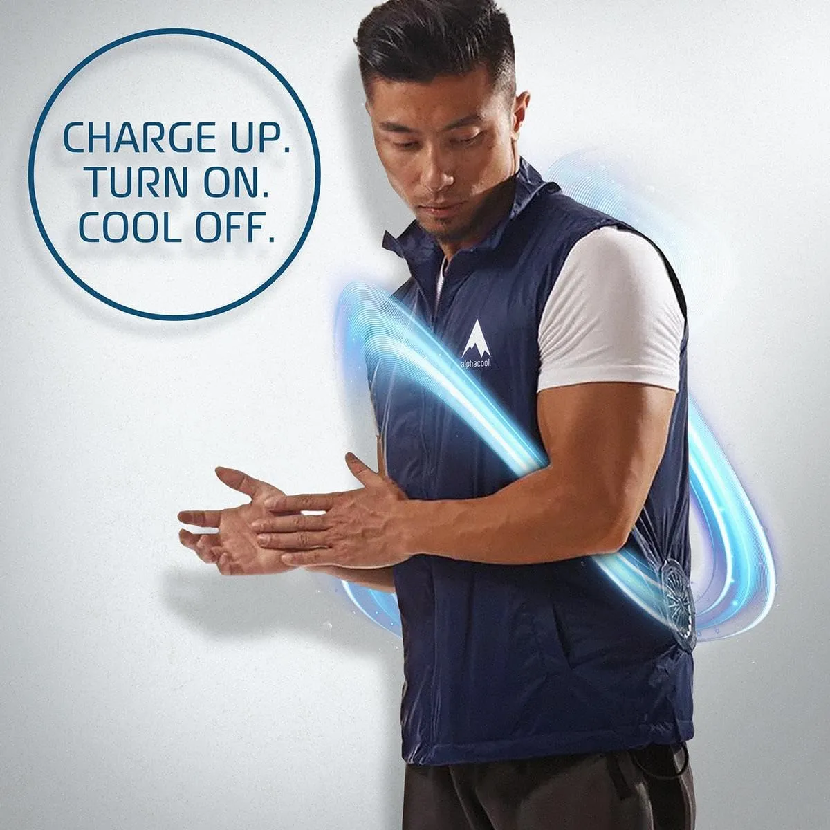 Cooling Fan Vest with 2 Fans for Men & Women  Personal Wearable Air Conditioner