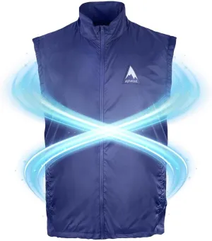 Cooling Fan Vest with 2 Fans for Men & Women  Personal Wearable Air Conditioner