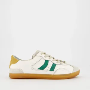 COOLWAY KIZUNA WHITE LEATHER SHOES