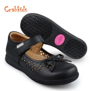 Crabkids الأطفال جديد الأطفال الأميرة الأطفال طفل حقيقي مدرسة فتاة لفستان الفتيات الأحذية الجلدية Crabkids New Children Princess Kids Toddler Real School Girl Dress Girls Leather Shoes