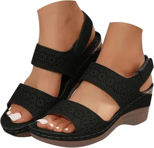 Dheva-C Women Sandals Casual Shoes Orthopedic Sandals Hollow Sports Sandals Orthopedic Summer Casual Sandals for Women