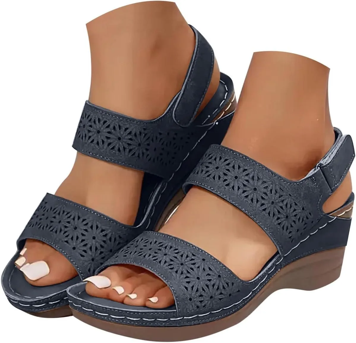 Dheva-C Women Sandals Casual Shoes Orthopedic Sandals Hollow Sports Sandals Orthopedic Summer Casual Sandals for Women