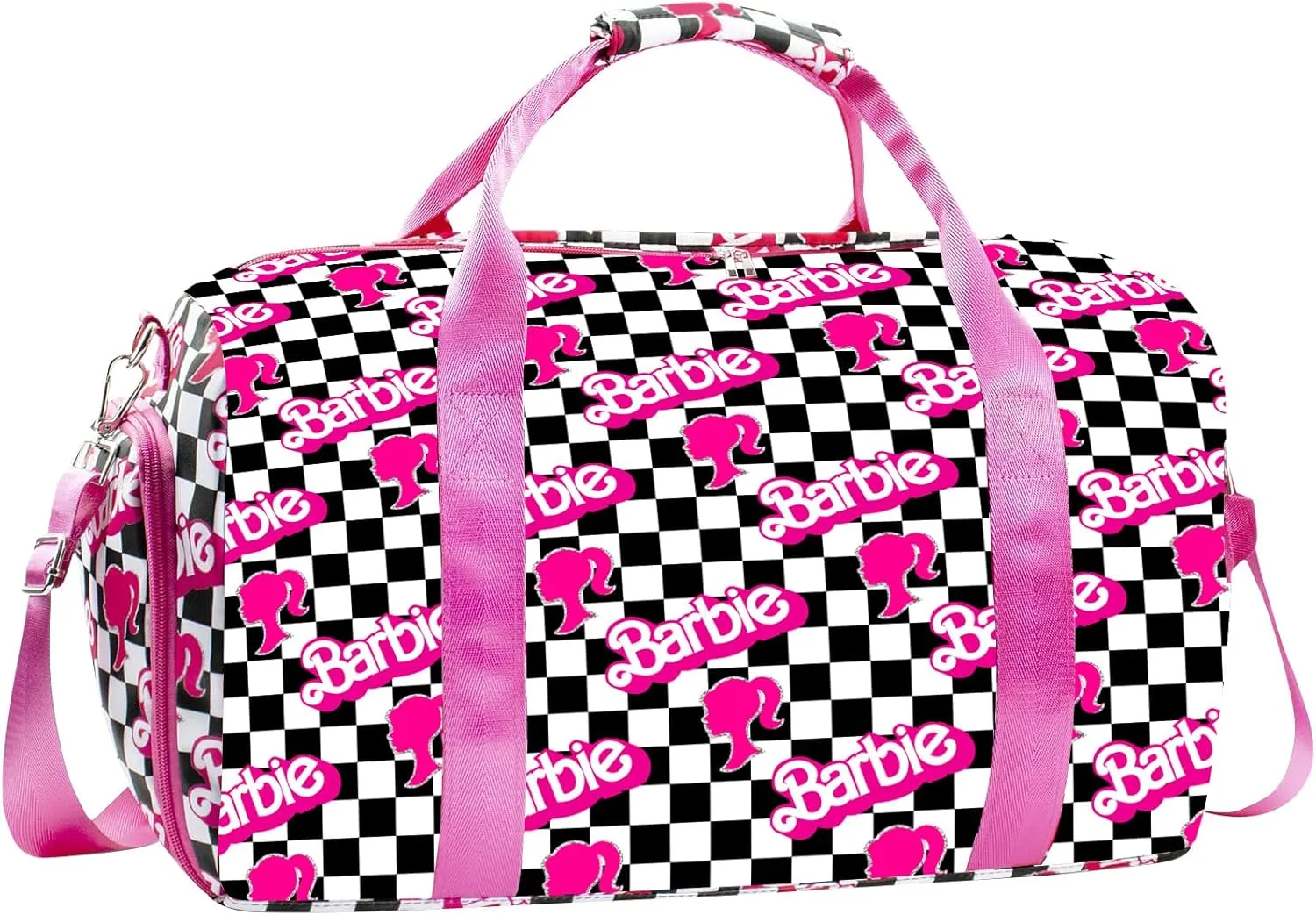Duffle Bag for Girls Travel Duffle Carry On Tote Weekender Bag Large Capacity Overnight Bag With Shoe Compartment Gym Tote with Dry and Wet Separation
