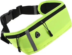 Fanny Bag for Running Waterproof Waist Pack Phone Waterproof Pouch Reflective Strips for Outdoor Activities
