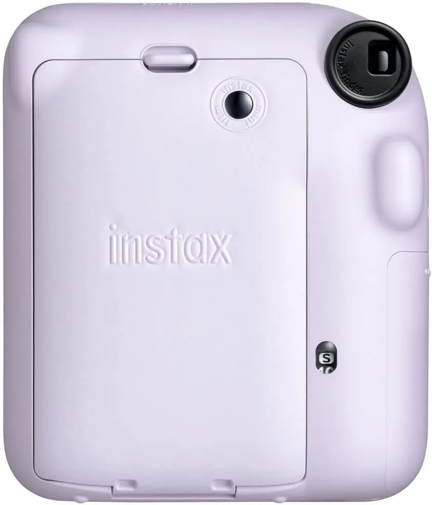 Fujifilm Instax Mini 12 Instant Camera Lilac Purple Bundle with Fuji Instax Mini Film Value Pack (20 Sheets)   Protective Carrying Case   Photo Album   Microfiber Cleaning Cloth