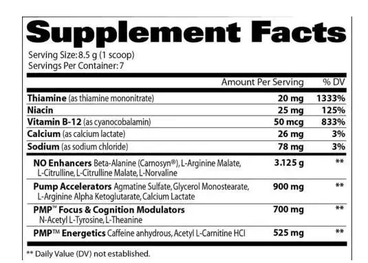 Gat Sport PMP™ 30 Servings - Peak Muscle Performance