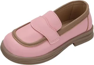 Girls Dress Shoes Toddler Girls Mary Jane Flats for School Party Wedding Shoes Kids Uniform Platform Shoes