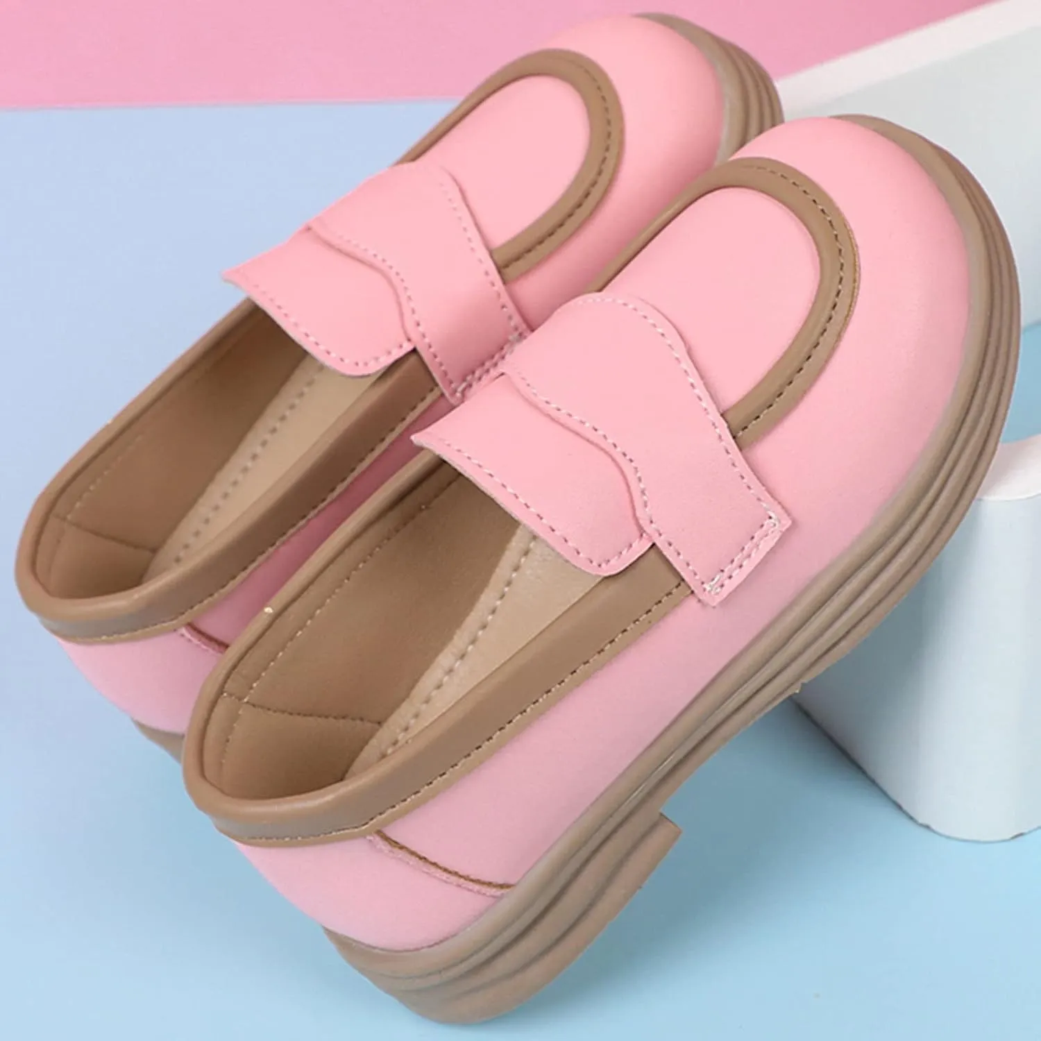 Girls Dress Shoes Toddler Girls Mary Jane Flats for School Party Wedding Shoes Kids Uniform Platform Shoes