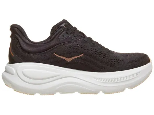 Hoka | Bondi 9 | Women's | Black/Rose Gold