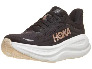 Hoka | Bondi 9 | Women's | Black/Rose Gold