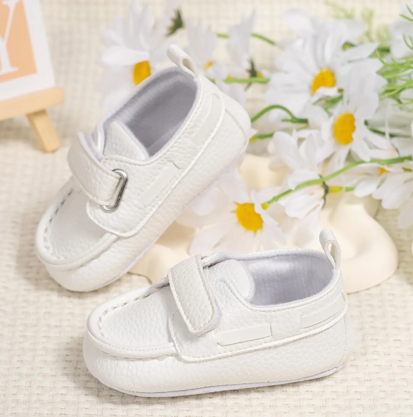 Infant Boys and Girls Oxford Shoes PU Leather Loafers Dress Shoes are Suitable for Crawling, Wedding Dress, Birthday Parties and Any Occasion