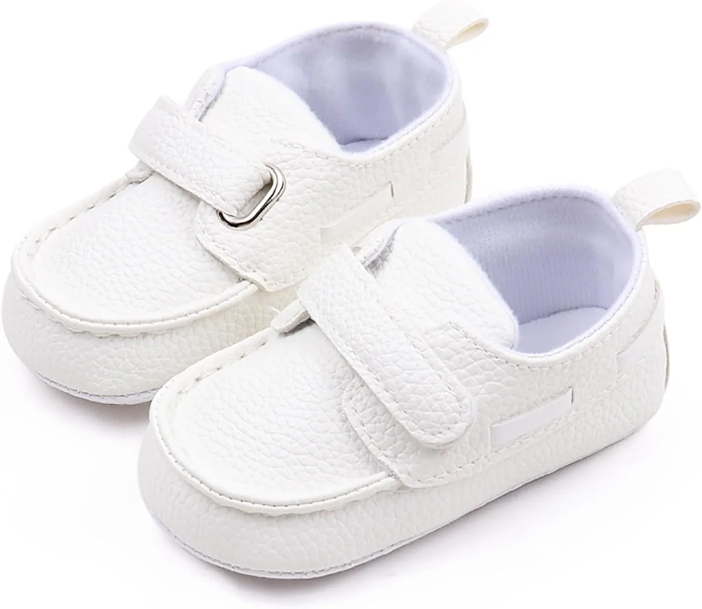 Infant Boys and Girls Oxford Shoes PU Leather Loafers Dress Shoes are Suitable for Crawling, Wedding Dress, Birthday Parties and Any Occasion