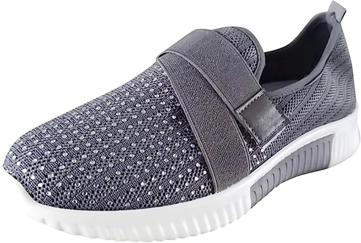 Ladmiple Running Shoes Womens Slip On Fashion Tennis Sport Gym Jogging Walking Comfortable Athletic Fitness Sneakers