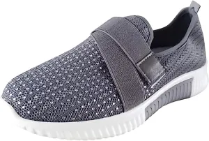 Ladmiple Running Shoes Womens Slip On Fashion Tennis Sport Gym Jogging Walking Comfortable Athletic Fitness Sneakers