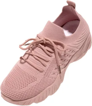 Lausiuoe Sneakers For Women Walking Shoes Slip On Tennis Shoes Lightweight Casual Sneakers for Gym Travel Work Running