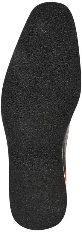 LIBERTYZENO Mens Knitted, EEL & Croco Print Genuine Leather Adults Lace Up Oxford Dress Shoes for Prom Graduation