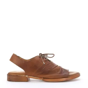LIDDY LEATHER LACE-UP SANDALS