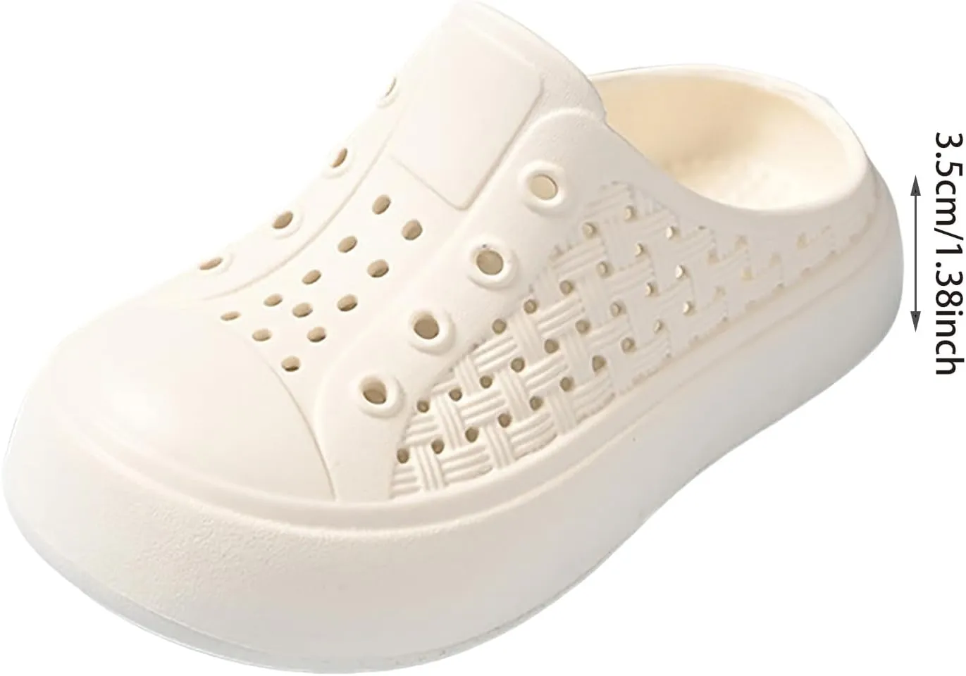 Lightweight Open Toe Beach Holiday Girls Shoes Comfortable Soft Thick Sole One Foot Covered Sandals Fashionable Light Girls Sandals