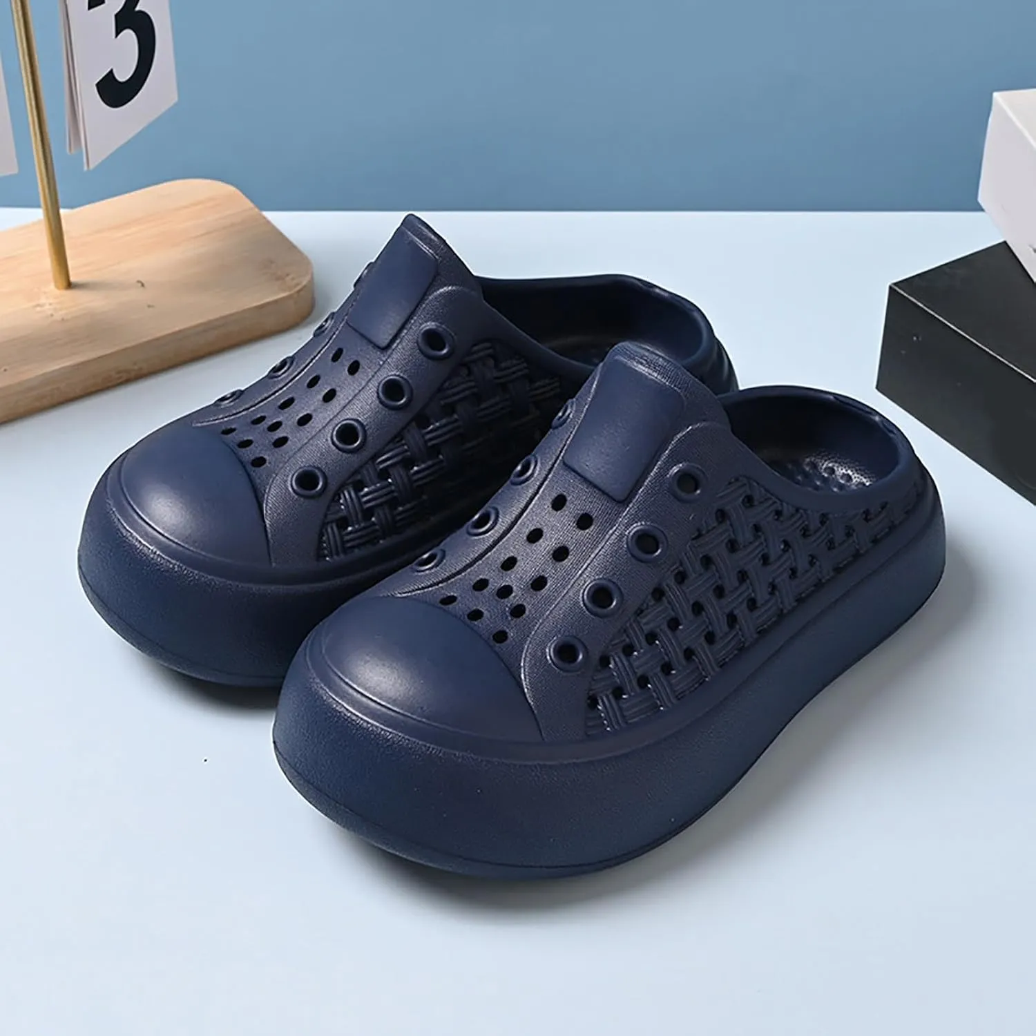 Lightweight Open Toe Beach Holiday Girls Shoes Comfortable Soft Thick Sole One Foot Covered Sandals Fashionable Light Girls Sandals